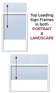 Adjustable 8.5x11 Pedestal Sign Holder with Round Base (Slide In Design)